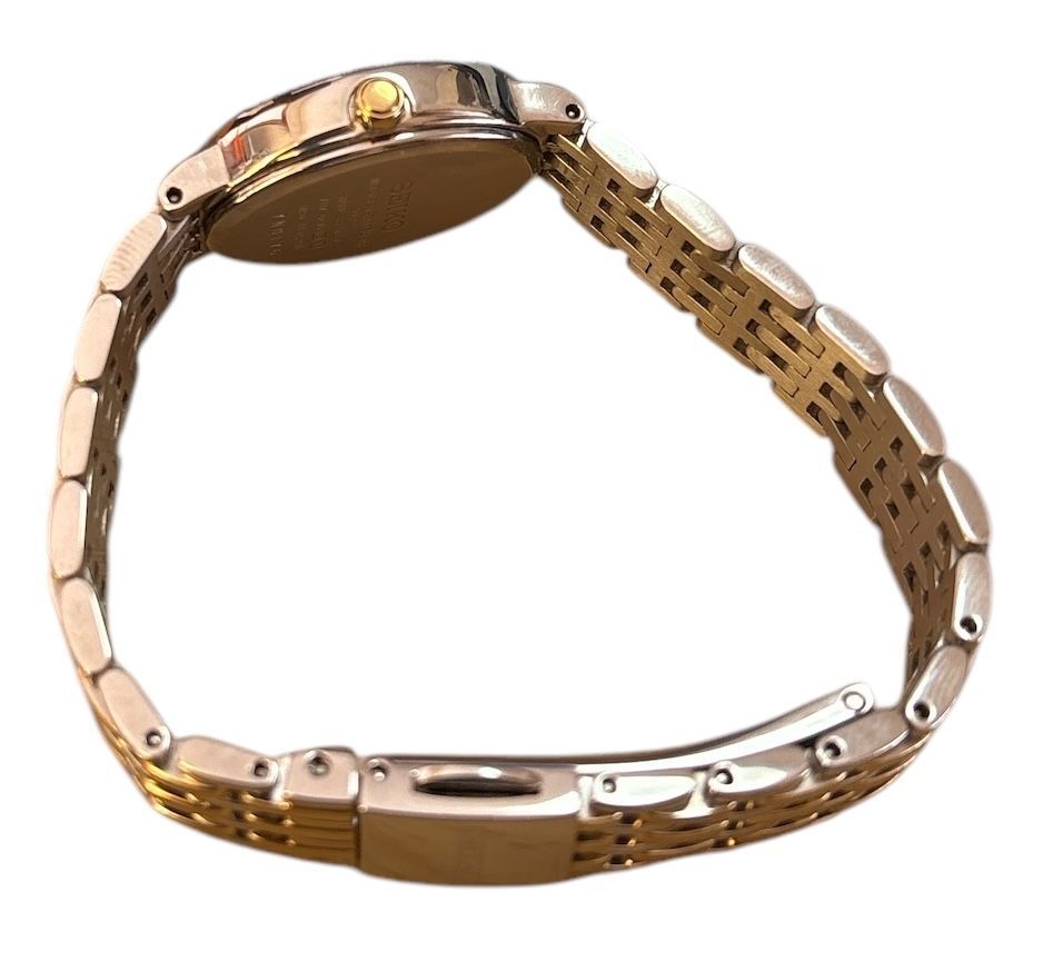 SEIKO セイコー EXCELINE エクセリーヌ V117-0AV0 ソーラー ダイヤ