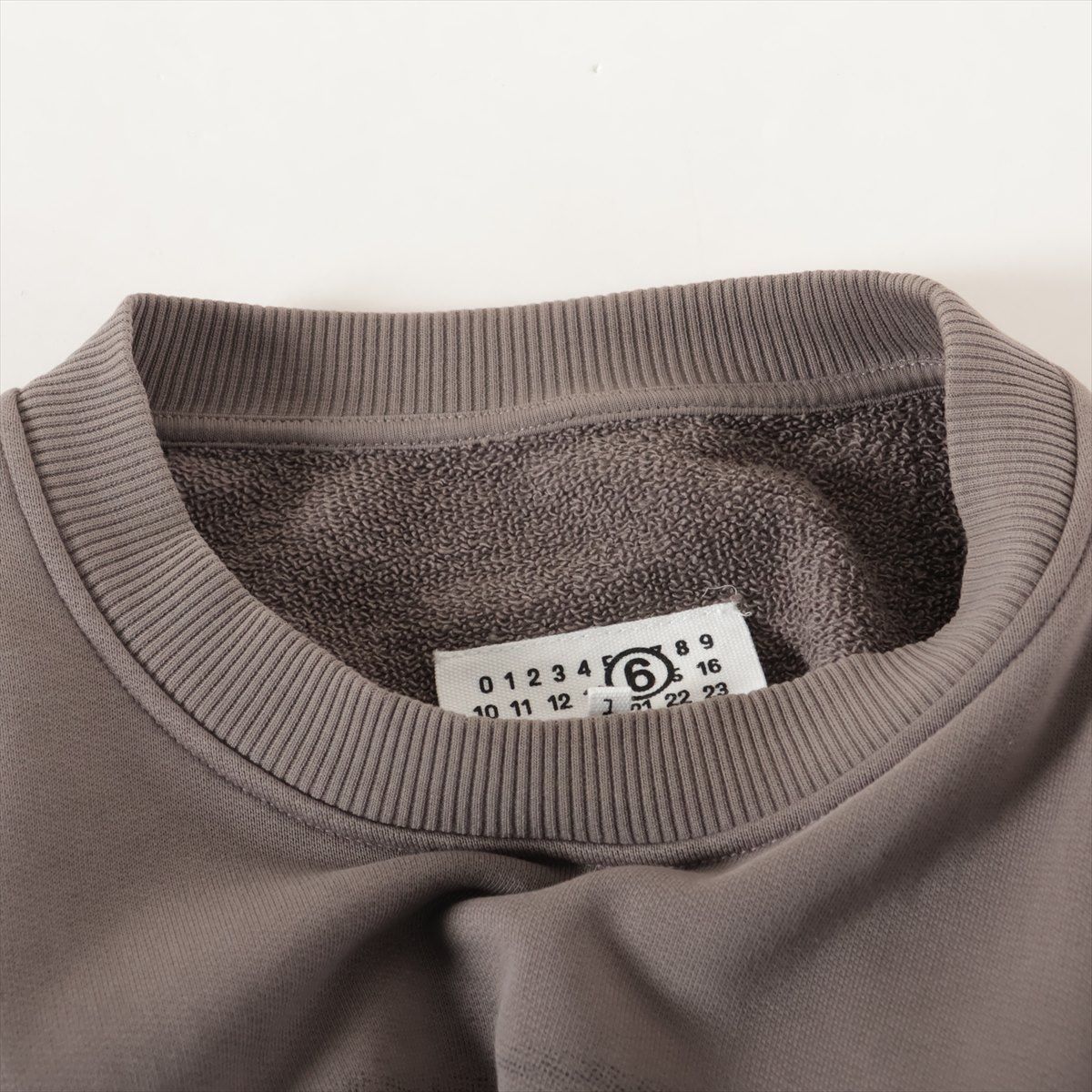 美品 メゾン マルジェラ MM6 スウェット グレー L トップス トレーナー  