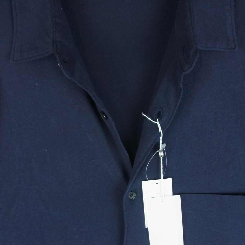 COMOLI コモリ 23SS X01-05016 コットンジャージ コモリシャツ 長袖