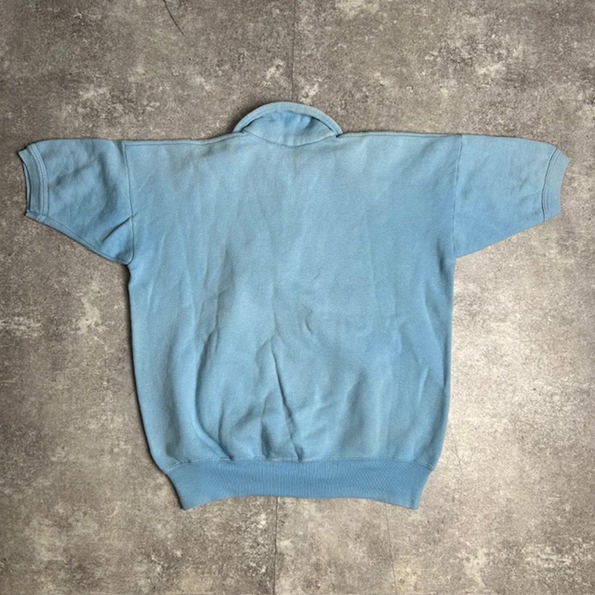 60s 半袖 スウェット PACIFIC ATHLETIC COMPANY 60s collegiate pacific pale blue S/S sweat ヴィンテージ