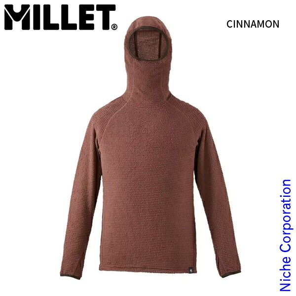 新品】 ミレー スルー ウォーム フーディ (MIV02058) (N9928 CINNAMON