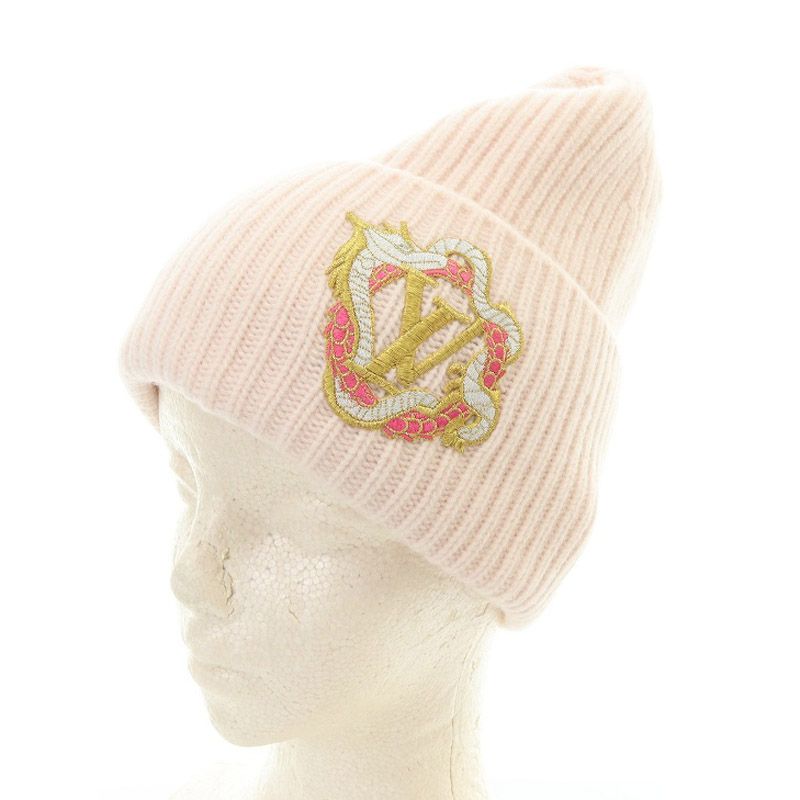 ルイヴィトン LOUIS VUITTON ビーニー LV ヘッドライン プレシャス