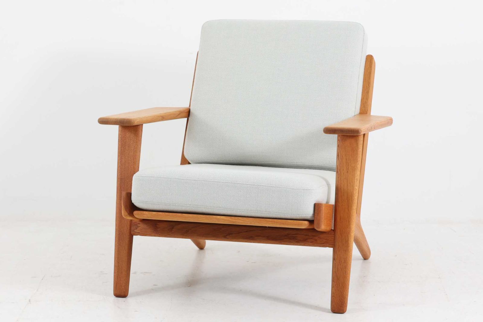 北欧家具ビンテージ GE290 シングルソファ オーク材 Hans J.Wegner（ハンス・J・ウェグナー） GETAMA/ゲタマ/DK15103  - メルカリ