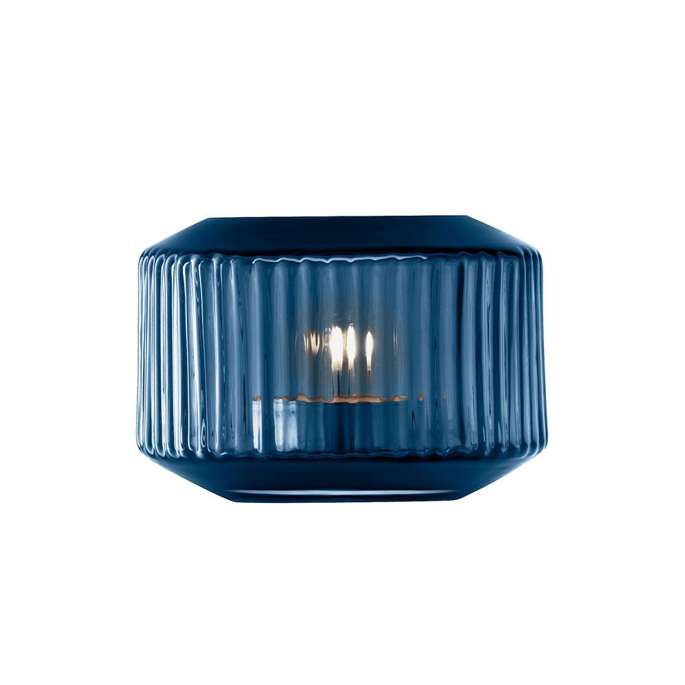 LSA エルエスエー Rotunda Vase G1655-07-610 ネイビー LRT07 高さ7cm