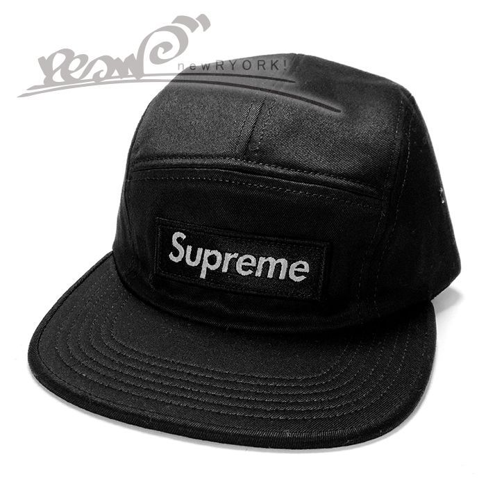 Supreme ワークキャップ 送料無料 メンズ キャップ ブラック Supreme シュプリーム