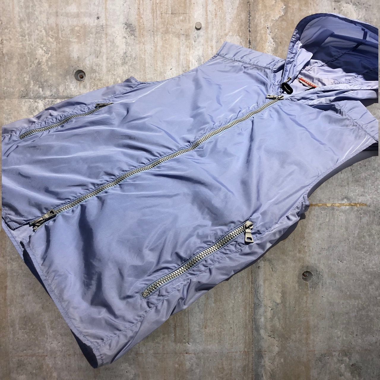 PRADA SPORT(プラダスポーツ) 90'sナイロンベスト 表記なし(L