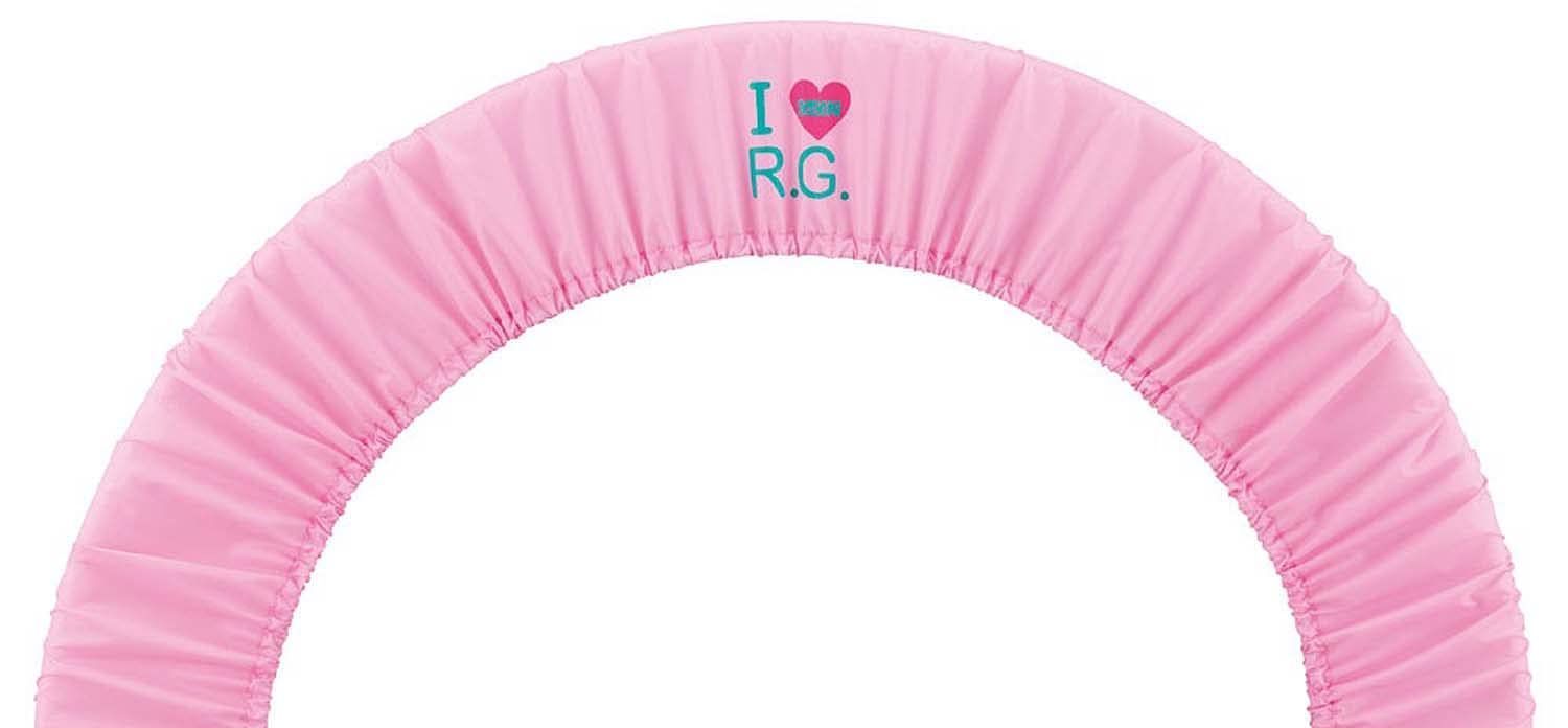 SASAKI(ササキ) 新体操 手具ケース I LOVE R.G. フープカバー ライトピンク(LIP) AC56