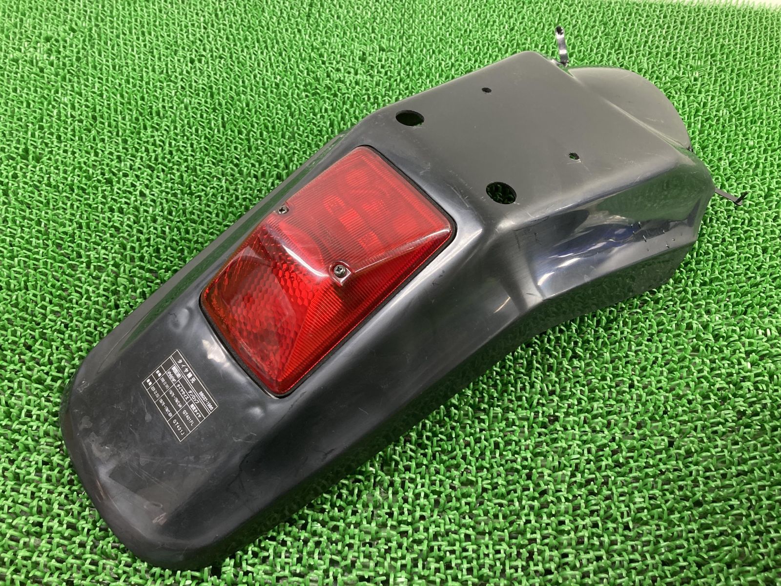 Dトラッカー KLX250 リアフェンダー 黒 35022-1281 カワサキ 純正 中古