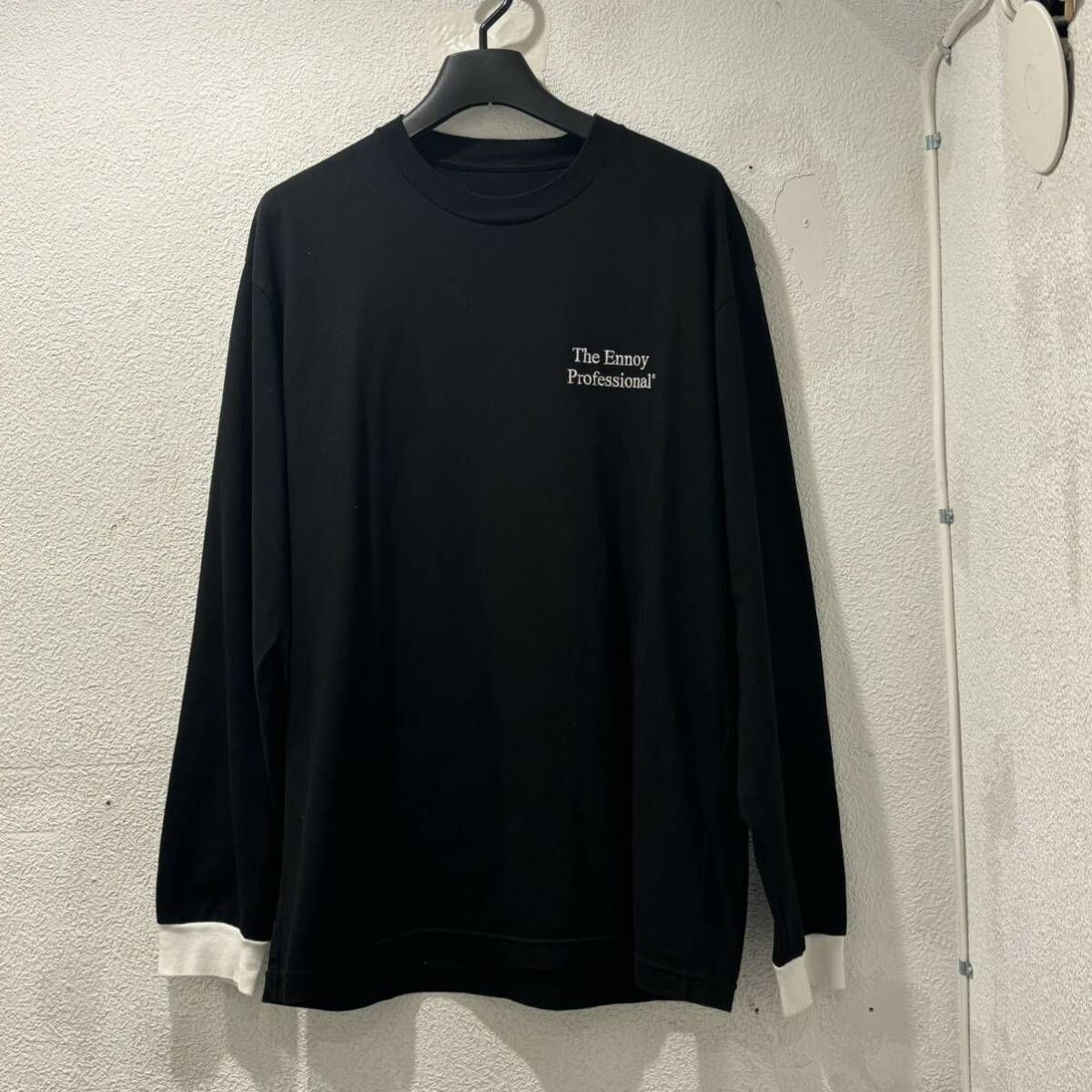The Ennoy Professional ブラックSサイズ LS Tシャツ - メルカリ