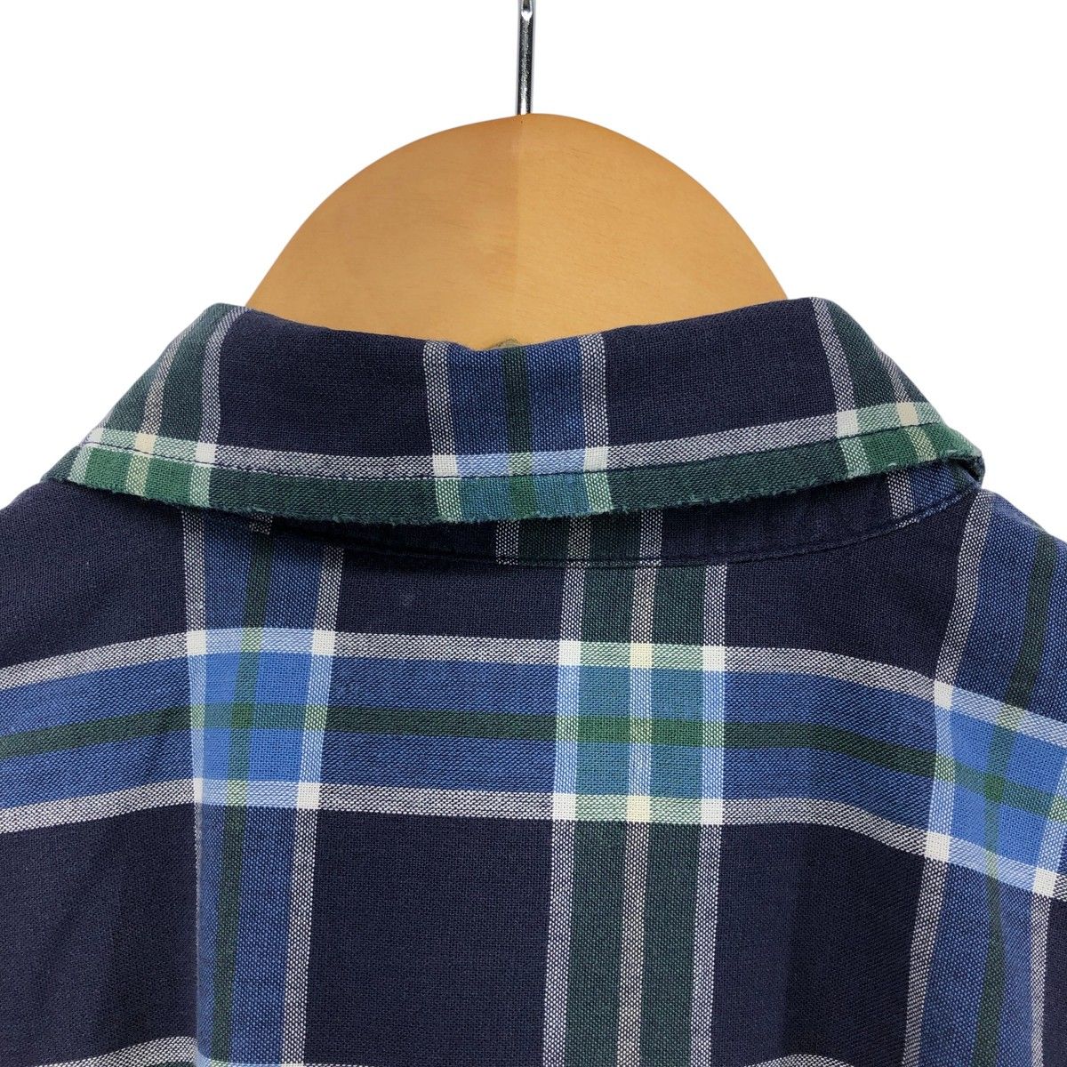 古着 エディーバウアー Eddie Bauer チェック柄 半袖 ボタンダウンシャツ メンズM相当 /eaa553604 Eddie Bauer - 古着 エディーバウアー Eddie Bauer チェック柄
