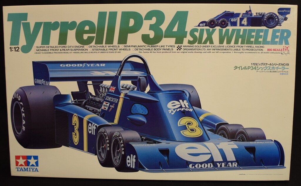 タミヤ 1/10 タイレルP34 シックスホイーラー ジャンク タミヤ(TAMIYA