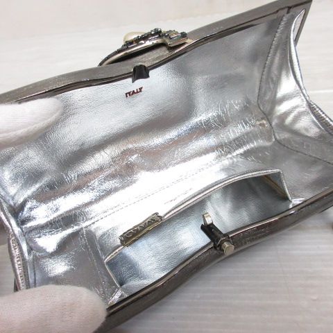 ロド Rodo 銀座和光 WAKO パーティー バッグ 2WAY チェーン
