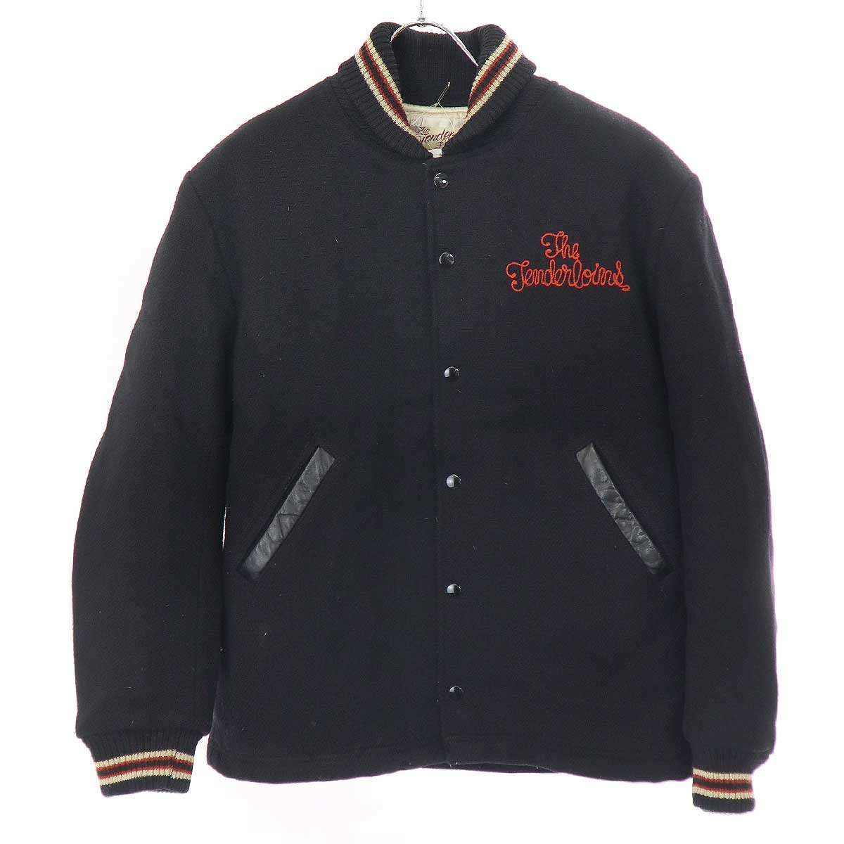 TENDERLOIN テンダーロイン T-VERSITY JKT レザートリムメルトン