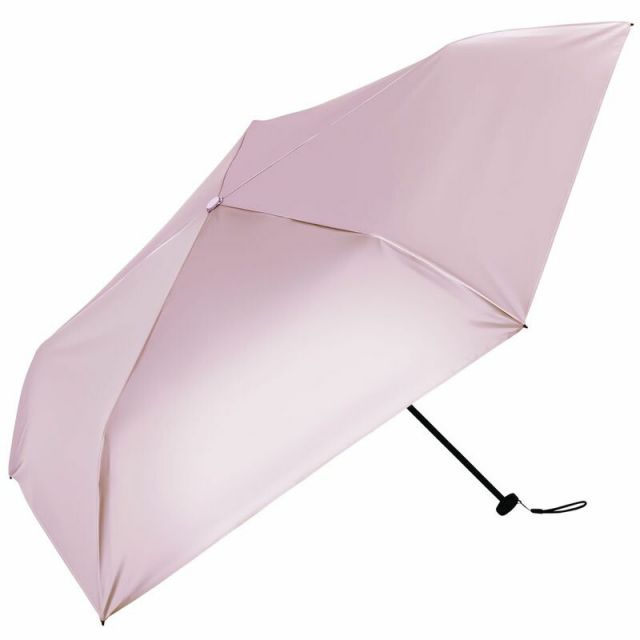 ビコーズ スーパーライト パールブ ミニ ピンク 傘 レディース 折傘 折りたたみ傘 雨傘 日傘 UVカット 遮光 晴雨兼用 手開きタイプ