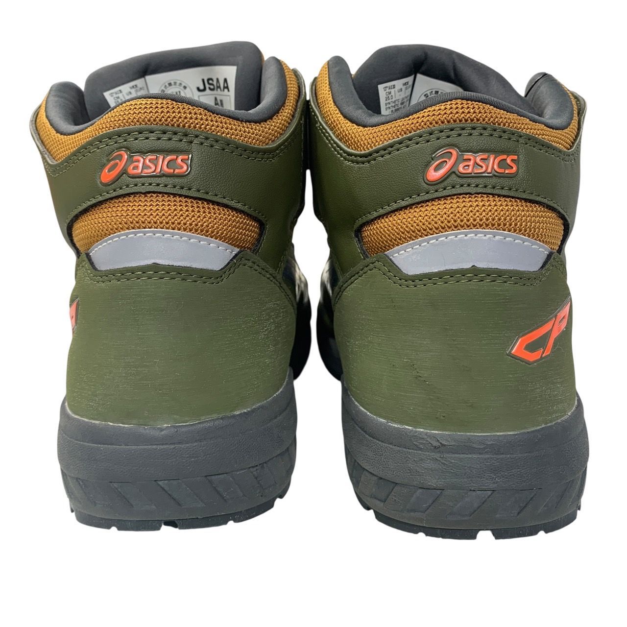 ♪3210 ASICS VOG BOAシステム搭載 オリーブグリーン安全靴 アシックス 25㎝ 127A030