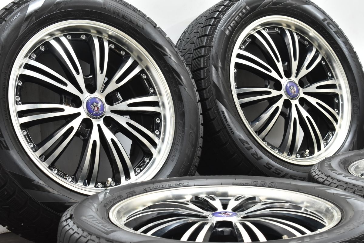 交換用に】シュタイナー 17in 7J +50 PCD100 ピレリ アイス 