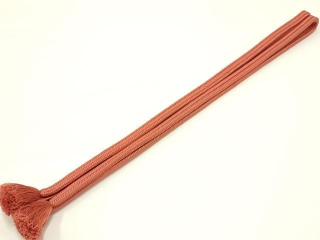 平和屋着物● 上 有職組紐道明 帯締め 冠組 浅緋色 宮内庁御用 国立博物館御用 東京芸術大学御用 AABA9960ay