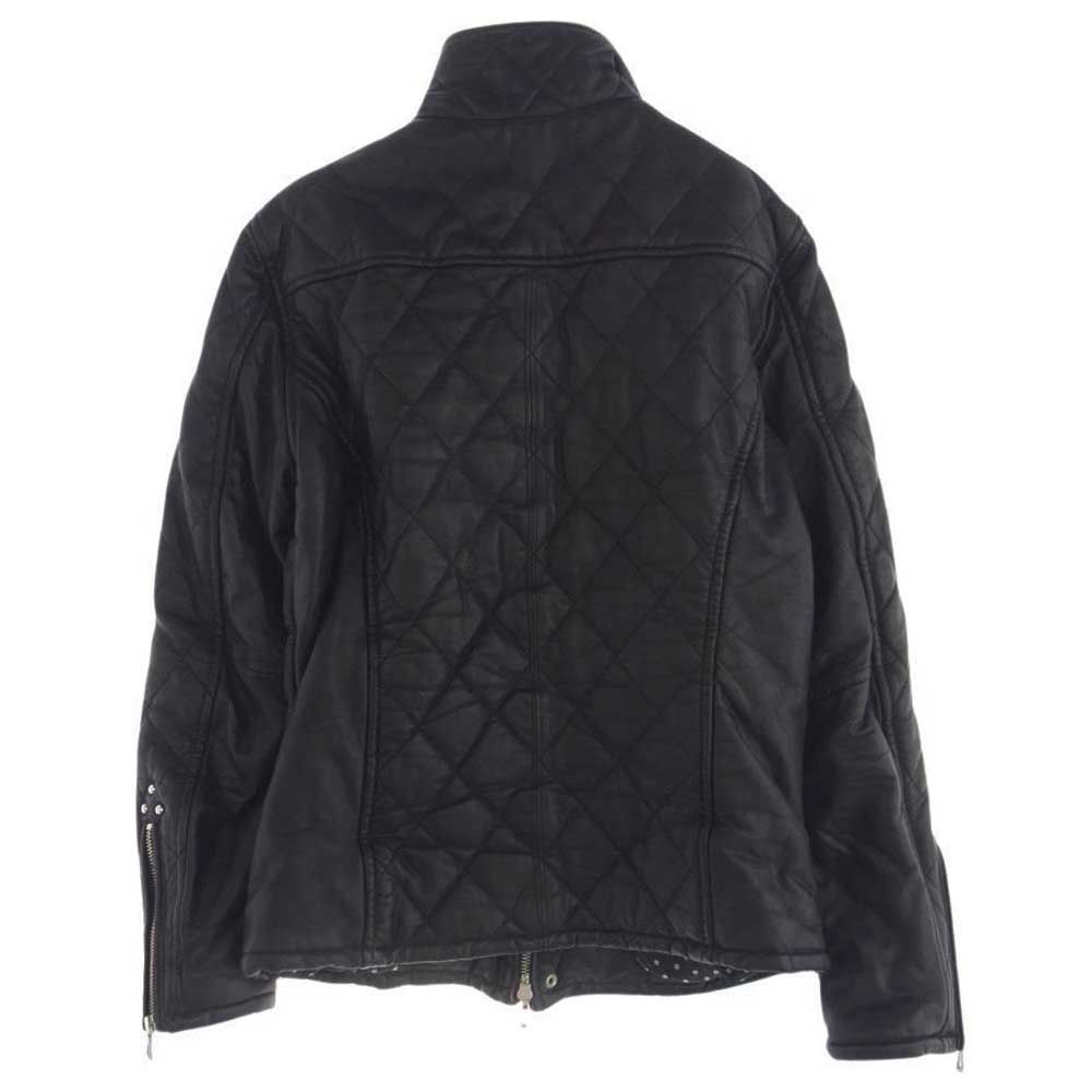 VANQUISH ラムレザーキルティングジャケット VANQUISH ヴァンキッシュ