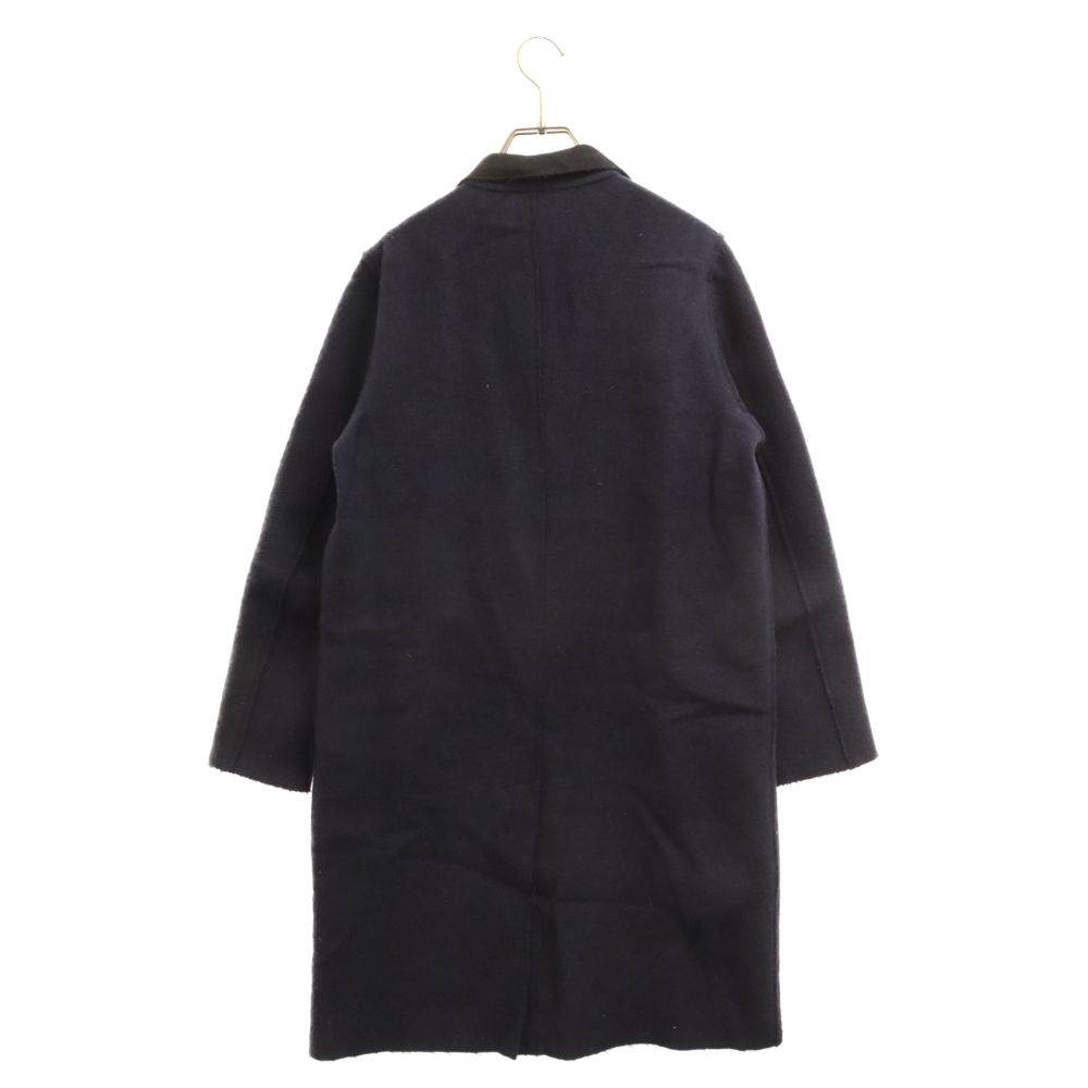 UNDERCOVER (アンダーカバー) 18AW order-disorder期 カットオフ加工 ウールチェスターコート ネイビー N4308 -  メルカリ