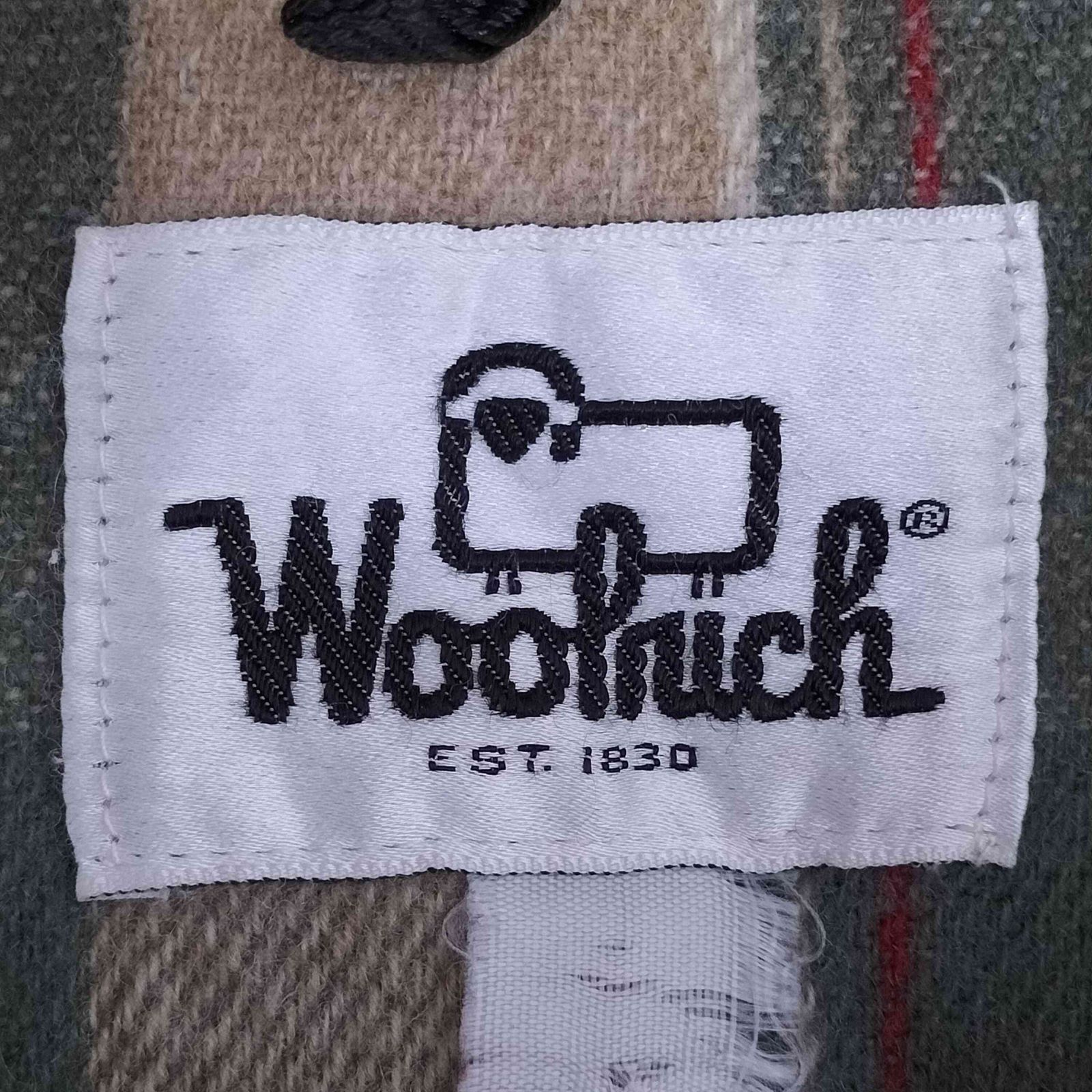 70s Woolrich ウールリッチ 白タグ 60/40 マウンテンパーカー ハンティングジャケット アウトドアウェア ベージュ (L) 中古 古着 H6235 ウールリッチ 60s 70s USA製 白タグ ヴィンテージ マウンテンパーカー