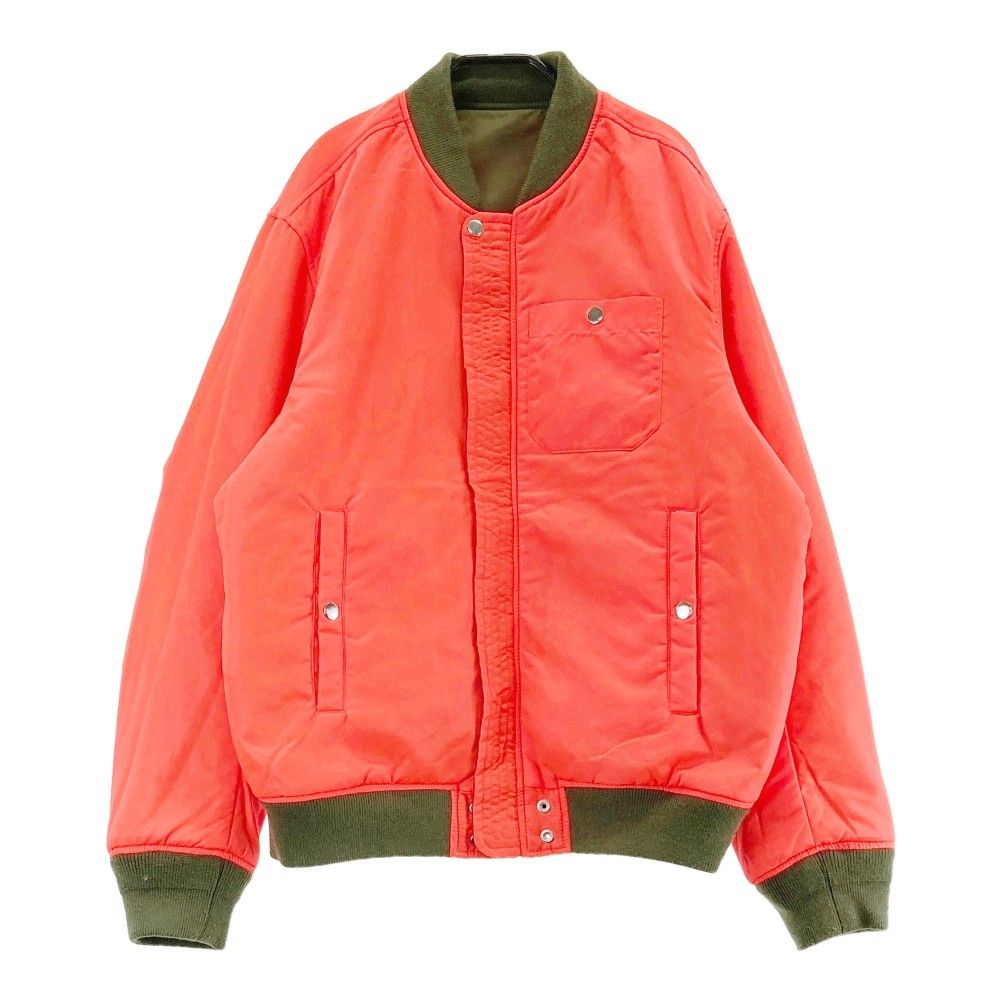 DIESELメンズ、レディース兼用 MA-1 フライトジャケット DIESEL ディーゼル J-ROSS-NEW LOGO-REV MA-1 リバーシブル フライト