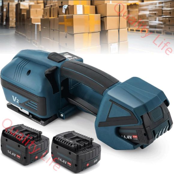 充電式結束機 PP PETバンド結束機 電動ストラッピング機 電動溶接梱包機 LED表示 幅13-16mm 900-3200N ポータブル 手持ち式 バンド梱包機 包装結束用 ストラッピング機 溶接 パック 梱包 配送 保管用