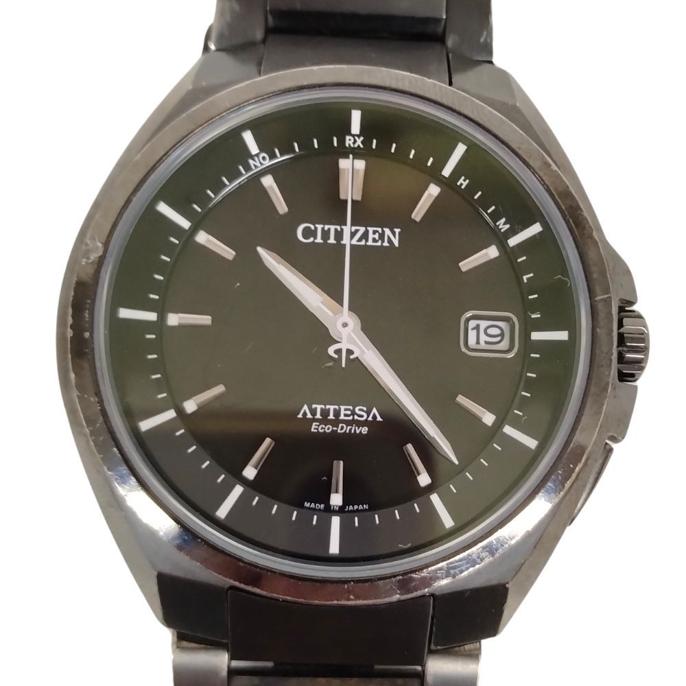 極美品【稼働品】CITIZEN シチズン アテッサ H110 ホワイト