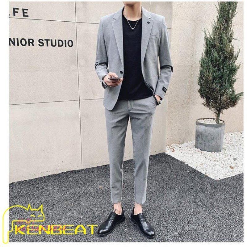 1つボタンスーツ フォーマルスーツ