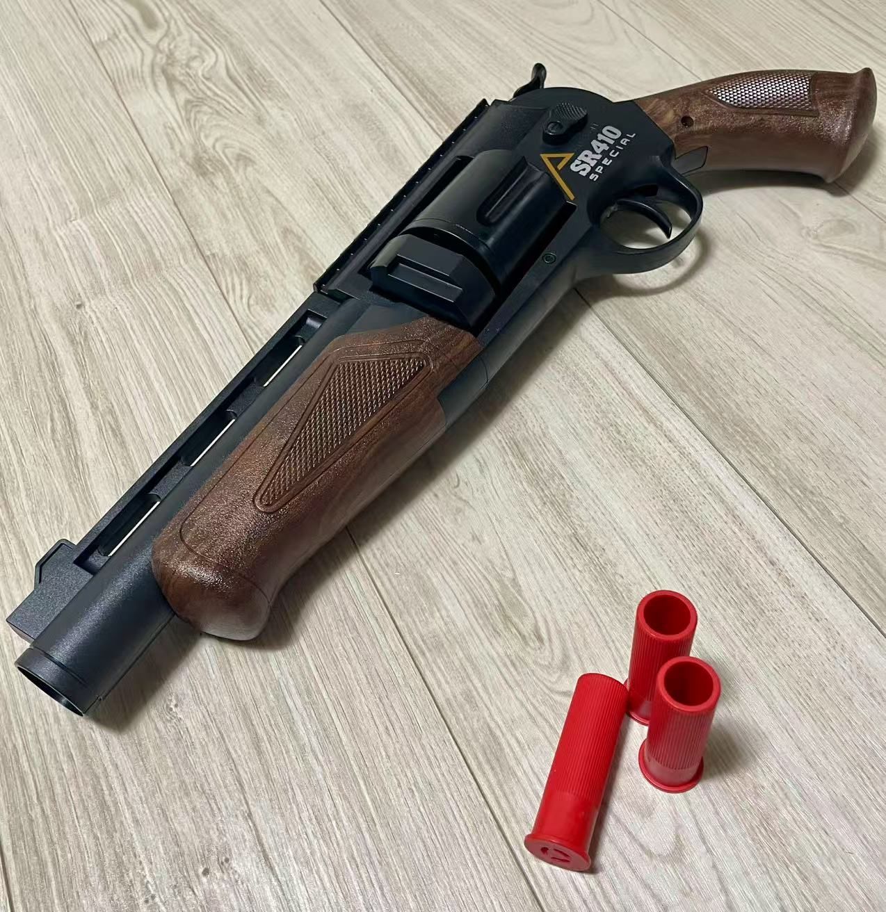 SR-410 スペシャル コンパクト リボルバー ショットガン ナーフガン 銃