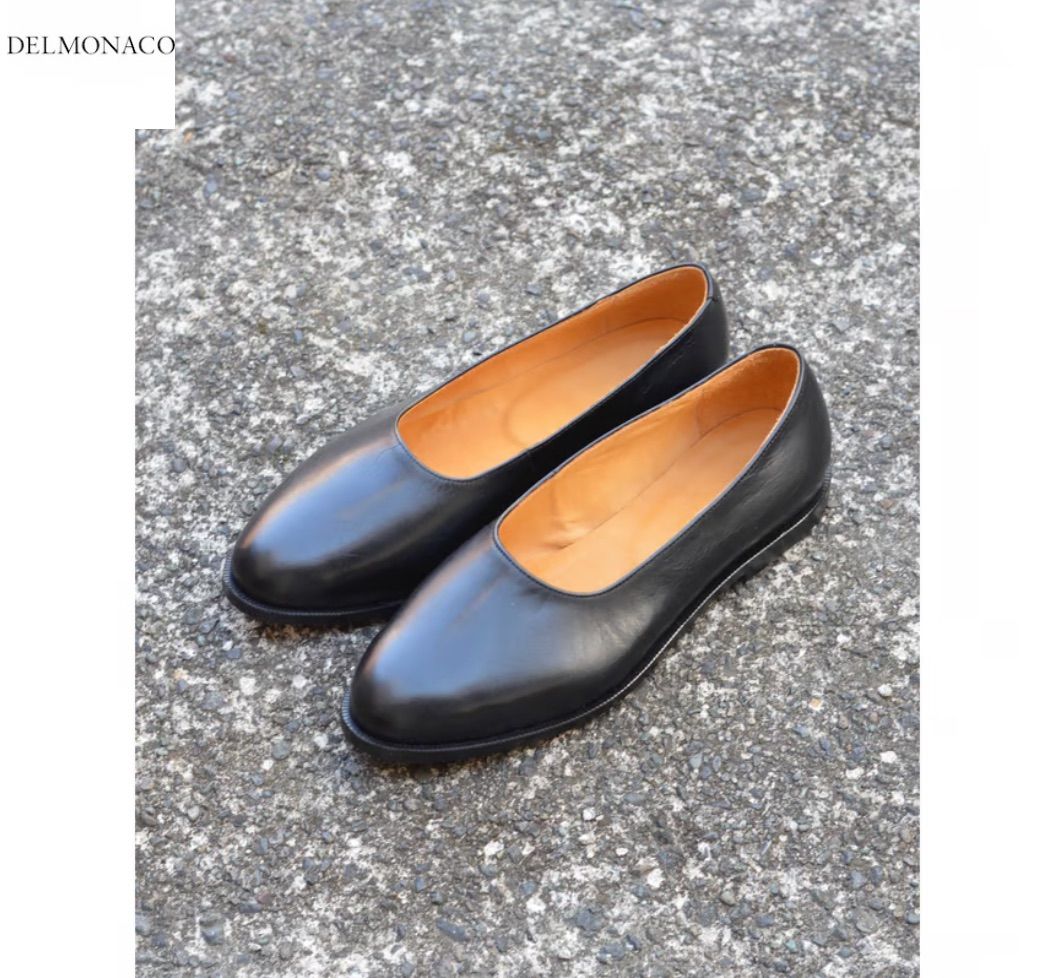DELMONACO メンズパンプス27.5 新品】DELMONACO（デルモナコ）紳士のためのパンプス 27.0cm