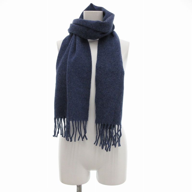 美品 ヴィヴィアンウエストウッド マフラー フリンジ ウール ロゴ刺繍 オーブ ヴィヴィアンウエストウッド マフラー オーブ ロゴ刺繍 男女兼用