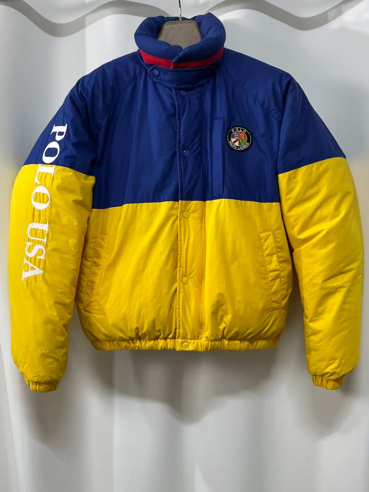 80 ' s ポロ Ralph Lauren(ラルフローレン) LO LIFE クッキーとペン ダウンパッファー ジャケット RRL ダブルアールエル