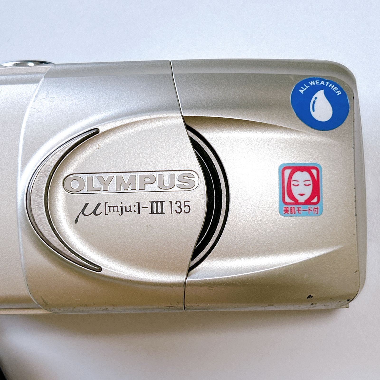 オリンパス μ[mju:]-III 135 フィルムカメラ フィルムないため動作