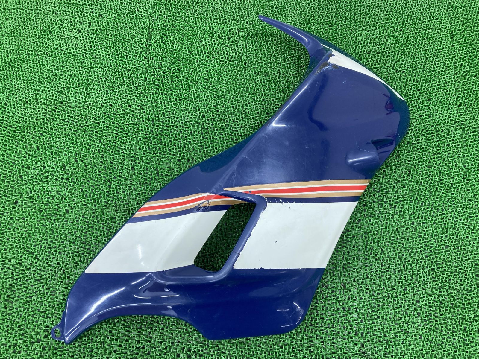 NS50F アッパーカウル 右 青 GE2 ホンダ 純正 中古 バイク 部品 AC08 