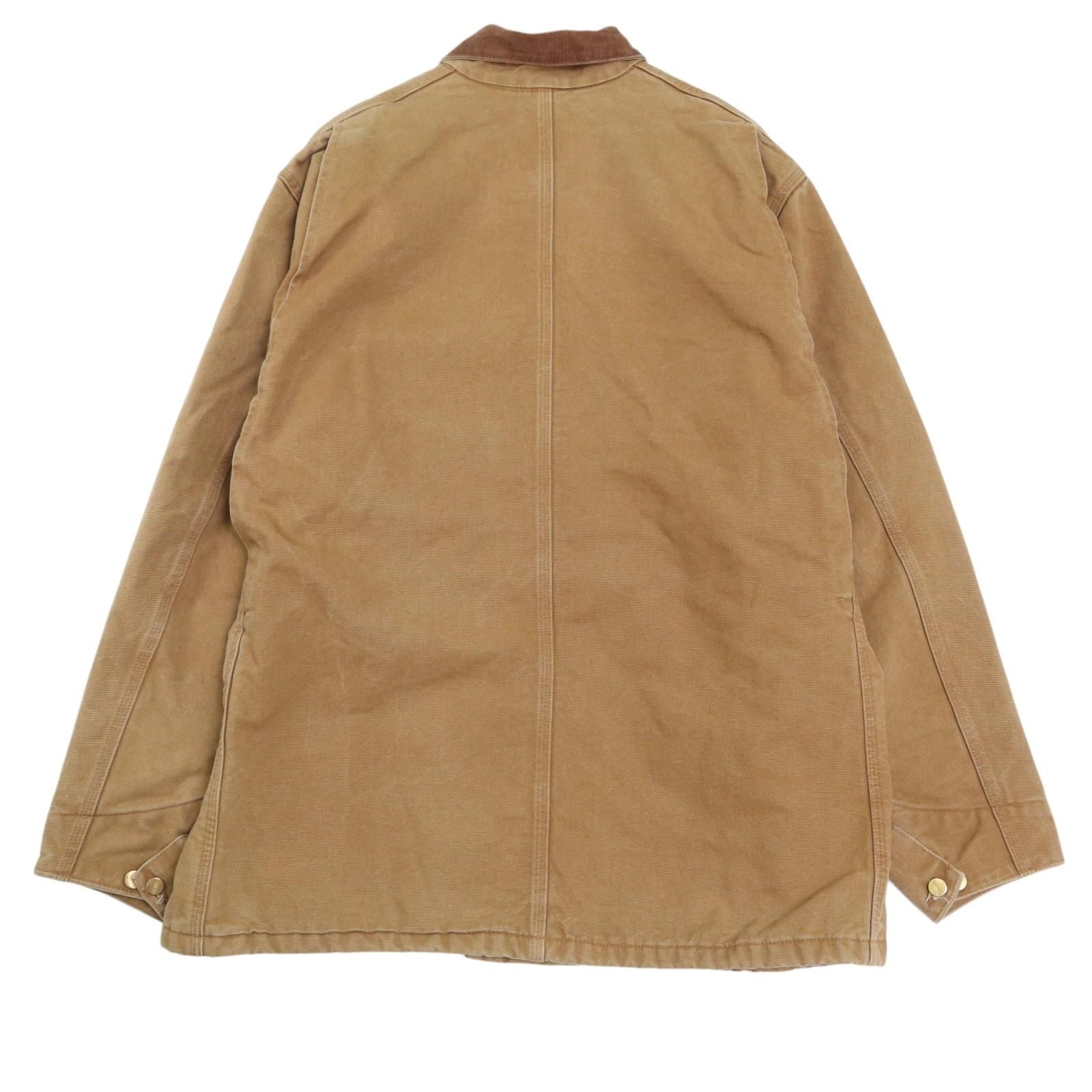 90年代 Carhartt カーハート ミシガンチョアコート ワーク ブラウン