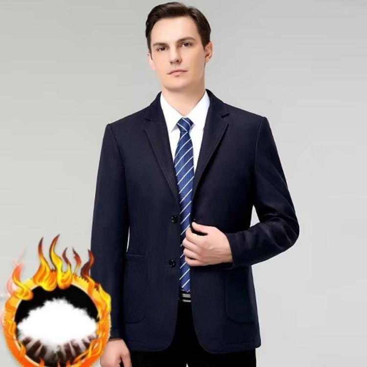 秋 メンズ ビジネスジャケット スーツ カジュアルジャケット テーラードジャケット ダウンコート ダウン アウター ダウンジャケット 軽量 紳士 保温 秋冬 通勤 オフィス ジャケット 大きいサイズ alice582977