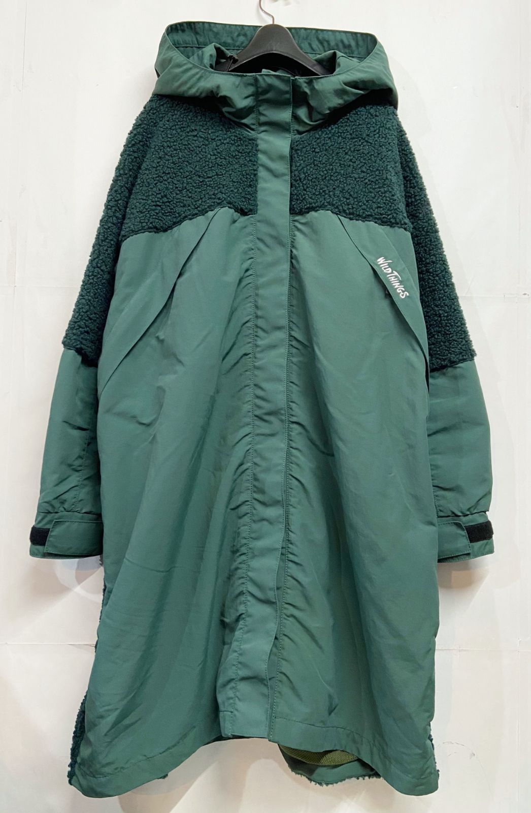 WILD THINGS CIAOPANIC別注シャモニーボアフリースロングコート チャオパニック別注 WILDTHINGS WOMEN ワイルドシングス