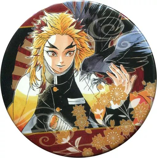 煉獄杏寿郎 鬼滅の刃 ジャンプショップ コレクション缶バッジ 第3弾 中古】バッジ・ピンズ(キャラクター) 煉獄杏寿郎(カラス) 「鬼滅