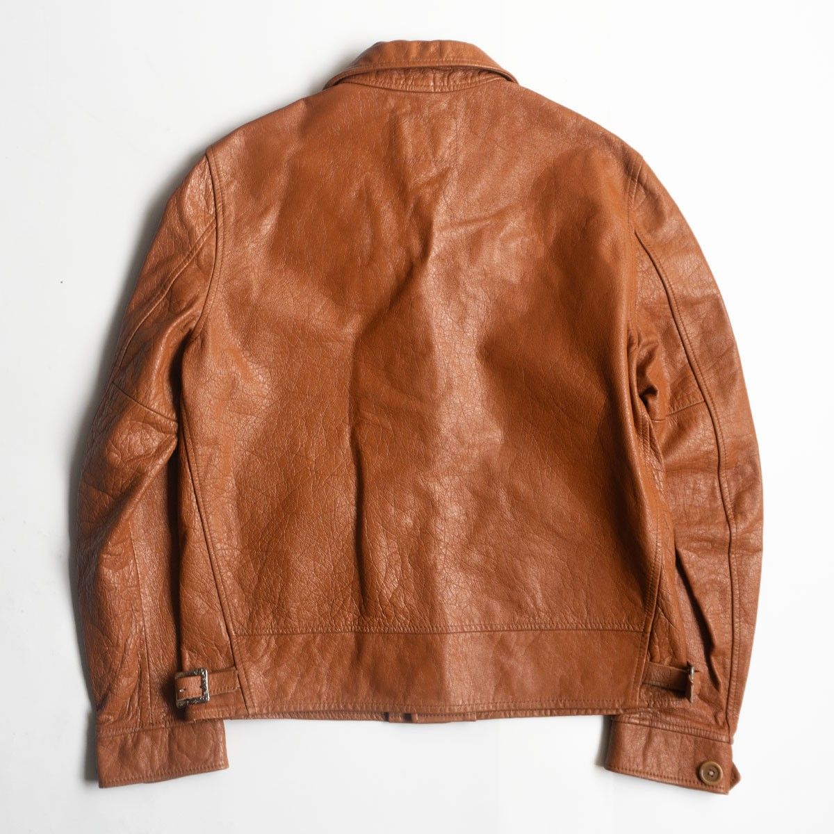 雰囲気抜群】Y'2 LEATHER【HORSE COSSACK JACKET】38 ホースハイド