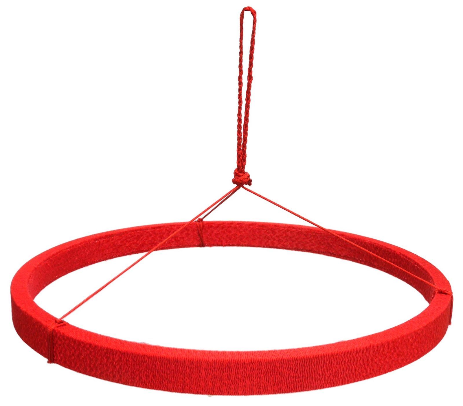 赤 22cm 輪飾り用輪 - つるし飾り材料 地球屋