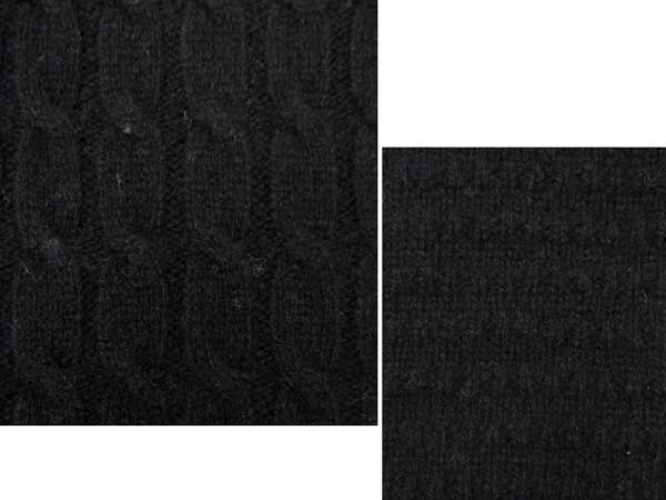 秋冬 クロコダイル クルーネックセーター/ニット 毛100% ケーブル編