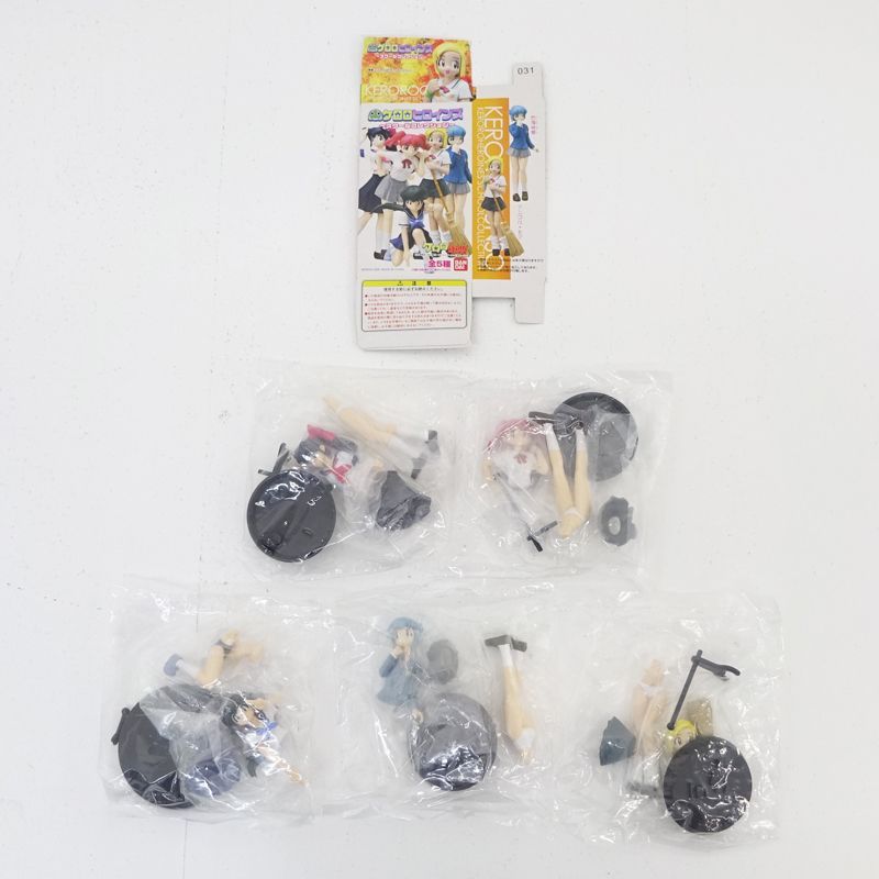 ケロロ軍曹　ケロロヒロインズ　スクールコレクション フィギュア　未開封品　全5種 ケロロ軍曹 ケロロヒロインズ～スクールコレクション