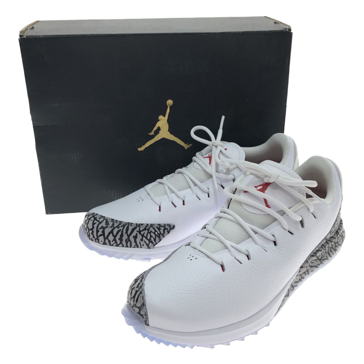 □□NIKE ナイキ ゴルフ用品 ゴルフシューズ Air Jordan ADG SIZE 25.5cm AR7995-100 ホワイト - メルカリ