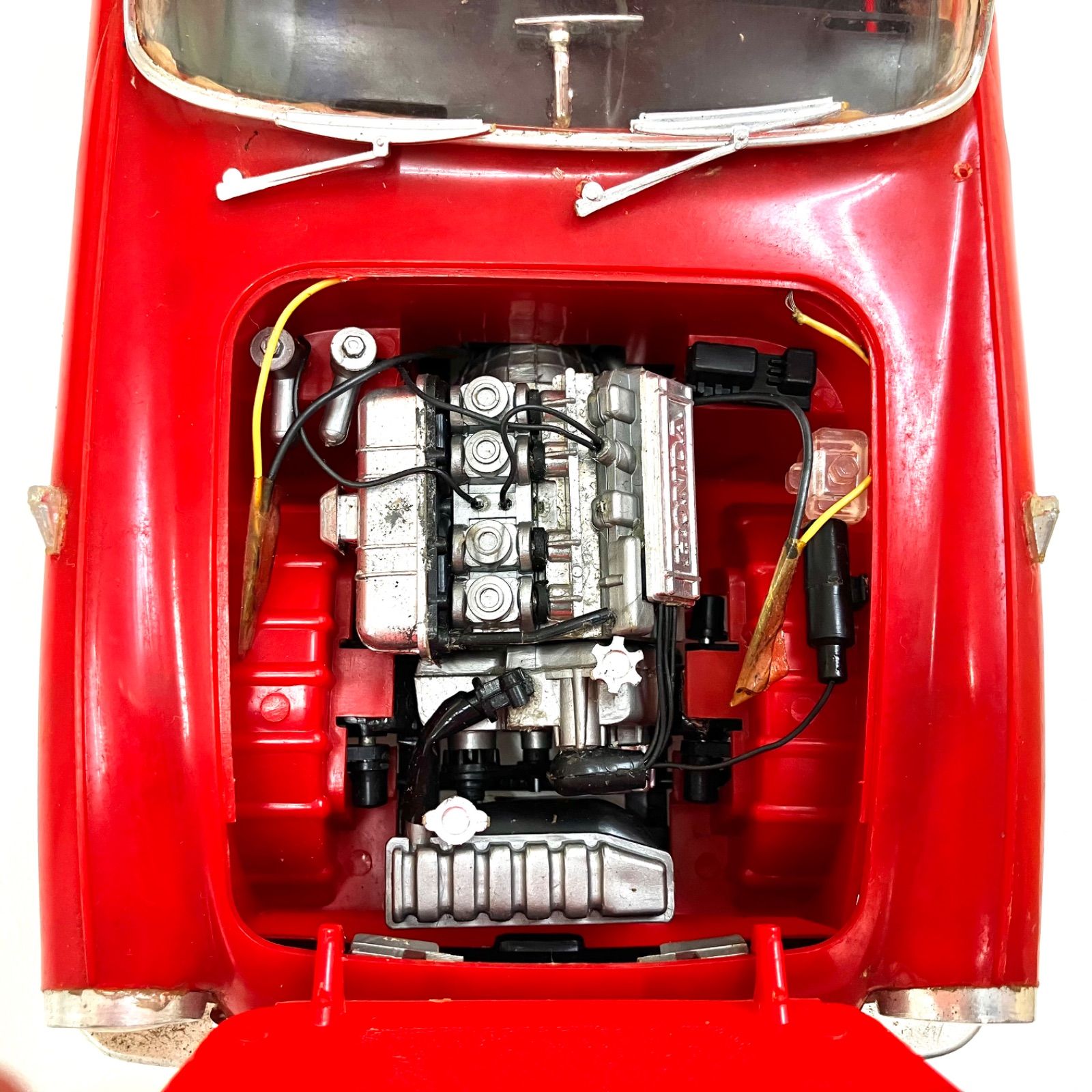 昭和レトロ 完成品 超希少】Honda S800 クーペ レッド 伝説の