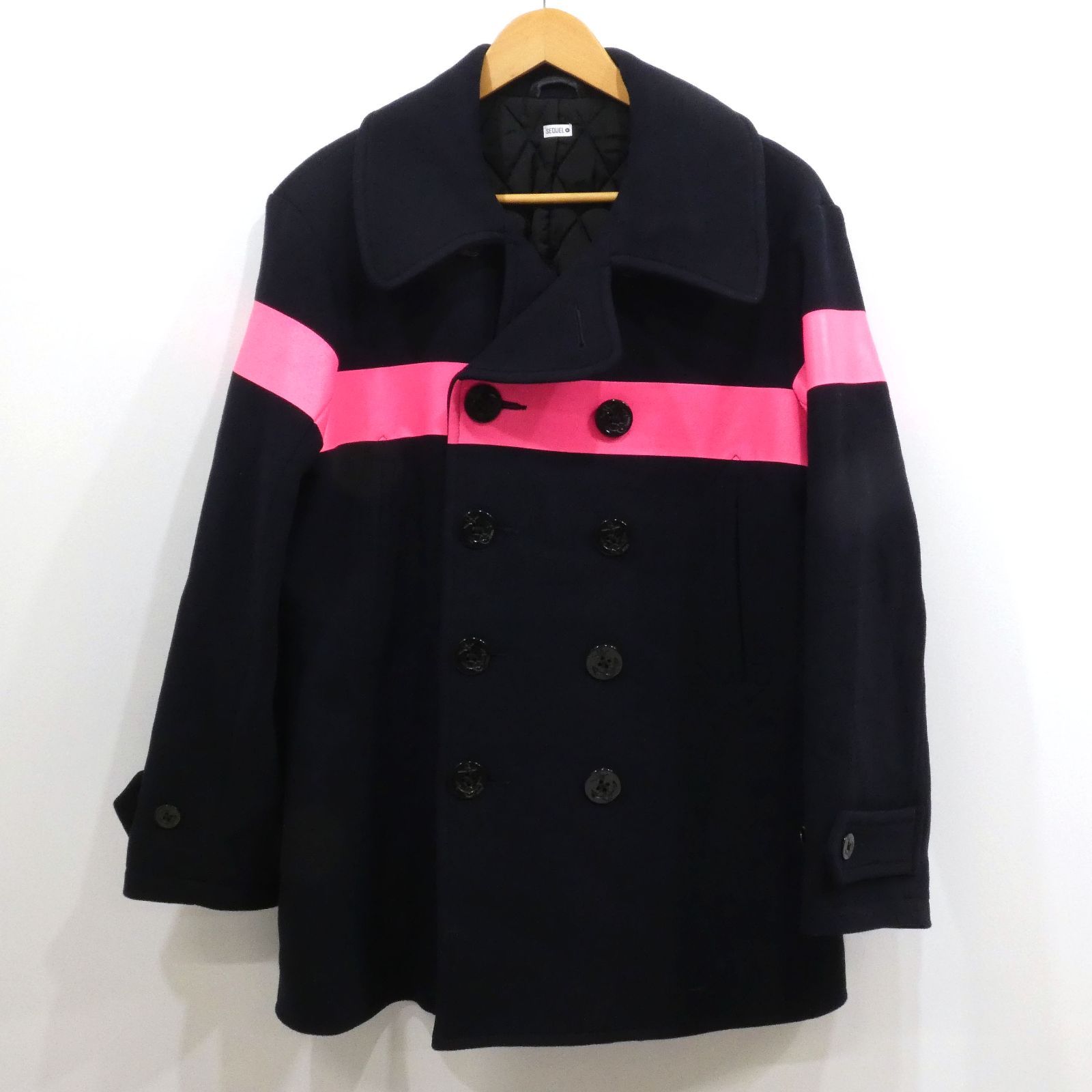 【小牧店】SEQUEL／21AW／ピーコート／Sサイズ【S096-0904】