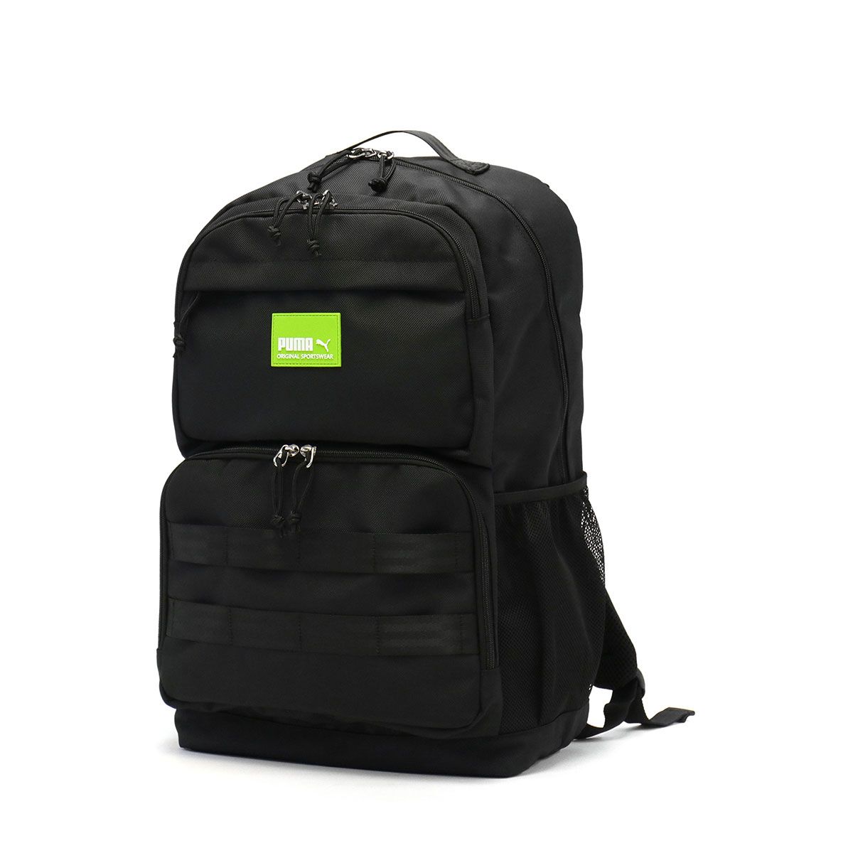 ヒステリックミニ リュック 黒 リリック柄 刺繍 ワッペン チェスト