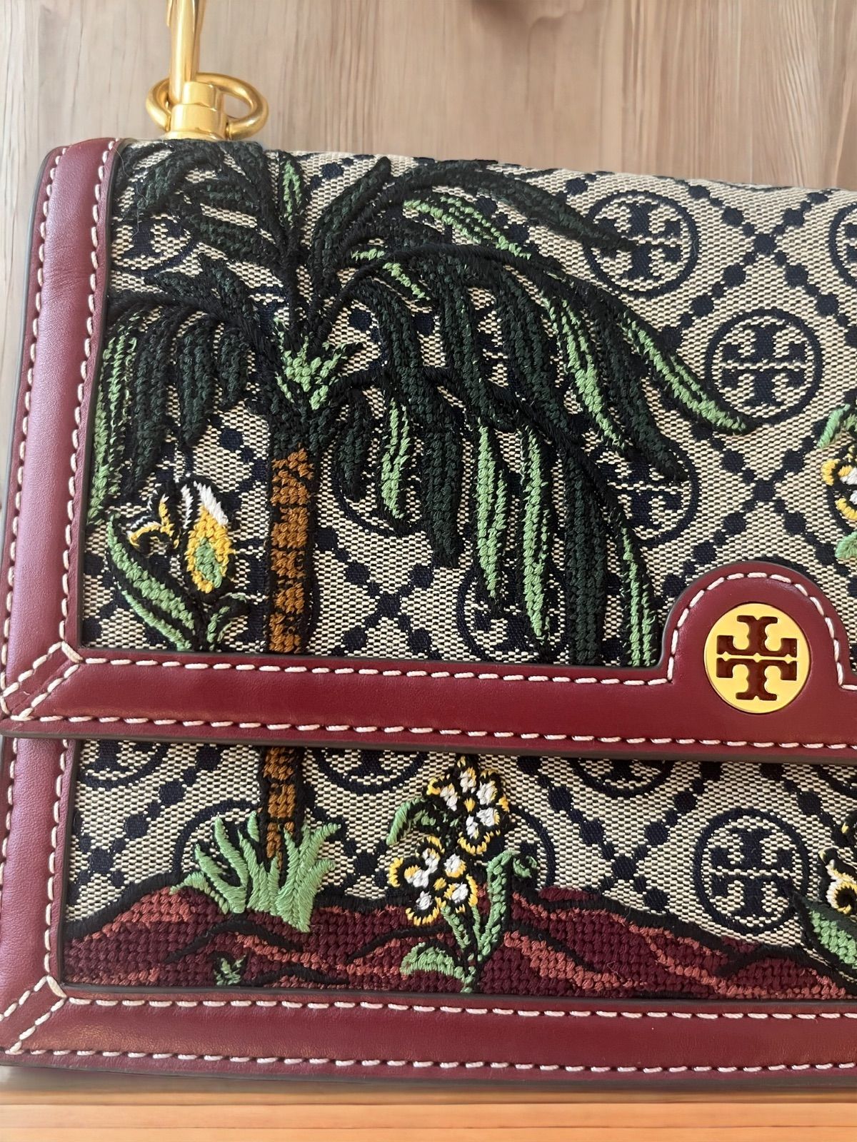 新品未使用品 TORY BURCH(トリーバーチ) 83958 モノグラム ジャガード 