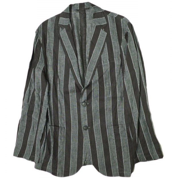giannetto ジャンネット イタリア製 RIVIERA JACKET リネンストライプ 