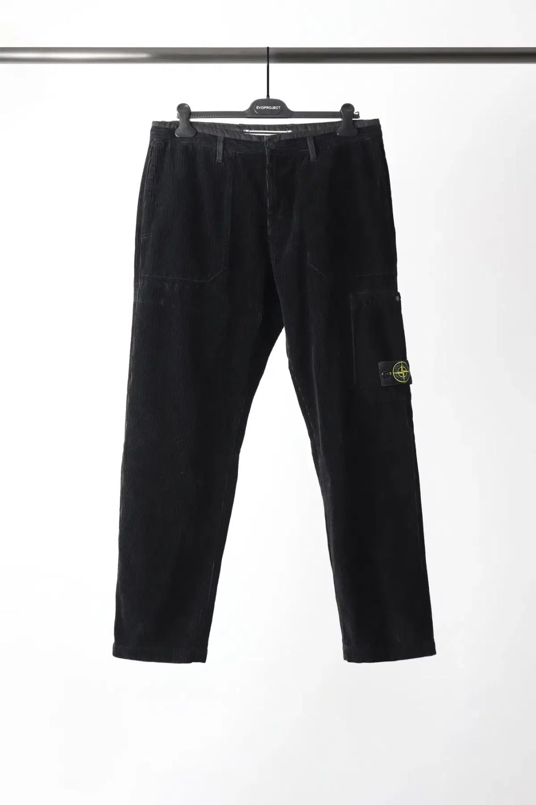 STONE ISLAND ストーンアイランド 24FW コーデュロイ パンツ 黒 32