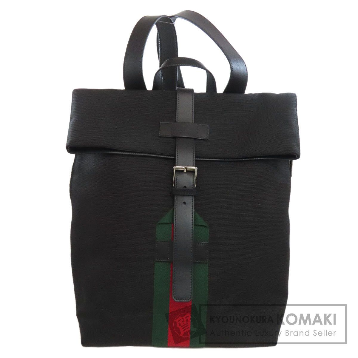 GUCCI グッチ 337075 シェリーライン リュック デイパック キャンバス レディース